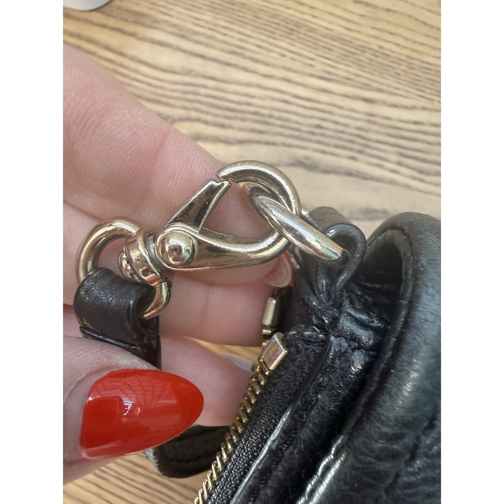 KATE SPADE New York Cobble Hill Black Pebbled Leather Expandable Crossbody Purse - Picture 12 of 14